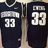 Patrick Ewing Jersey #33 Georgetown Hoyas NCAA Basketball Jersey Black