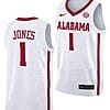 Herbert Jones Jersey Alabama Crimson Tide College Basketball White #1