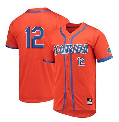 Hunter Barco Jersey #12 Florida Gators Baseball NCAA College Orange Alumni