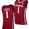 Herbert Jones Jersey Alabama Crimson Tide College Basketball Red #1