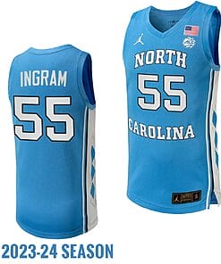 Harrison Ingram Jersey UNC Tar Heels
