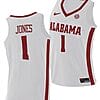 Herbert Jones Jersey Alabama Crimson Tide College Basketball Replica White #1