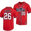 Hunter Elliott Jersey #26 Ole Miss Rebels College Baseball Red