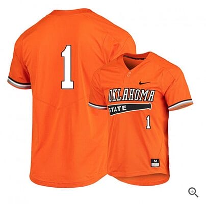 Hueston Morrill Jersey #1 Oklahoma State Cowboys Baseball NCAA College Orange Elite Alumni