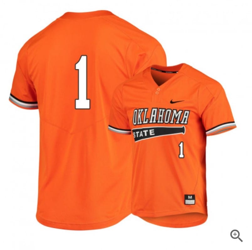 Hueston Morrill Jersey #1 Oklahoma State Cowboys Baseball NCAA College Orange Elite Alumni