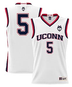 Hassan Diarra Jersey UConn Huskies College Basketball White #51