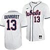 Hayden Dunhurst Jersey #13 Ole Miss Rebels College Baseball White