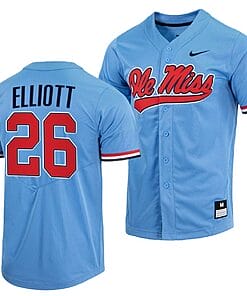 Hunter Elliott Jersey Ole Miss Rebels