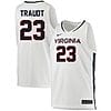 Isaac Traudt Jersey #23 Virginia Cavaliers College Basketball Stitched White