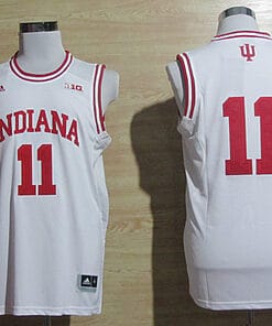 Isiah Thomas Jersey #11 Indiana Hoosiers NCAA Basketball New White