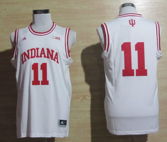 Isiah Thomas Jersey #11 Indiana Hoosiers NCAA Basketball New White