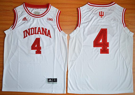 Victor Oladipo Jersey #4 Indiana Hoosiers Basketball Red White
