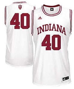 Cody Zeller Jersey #40 Indiana Hoosiers NCAA Basketball White