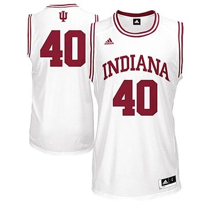 Cody Zeller Jersey #40 Indiana Hoosiers NCAA Basketball White