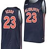 Isaac Okoro Jersey #23 Auburn Tigers College Basketball Navy