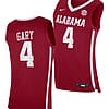 Juwan Gary Jersey Alabama Crimson Tide College Basketball Red #4