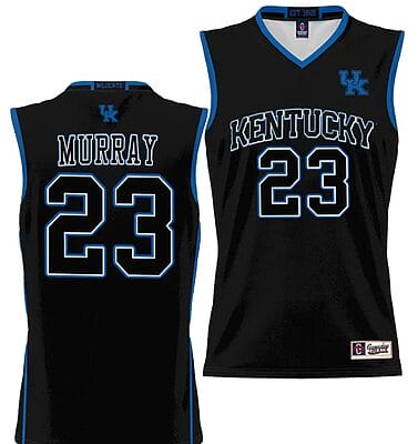 Jamal Murray Jersey #23 Kentucky Wildcats NIL College Basketball Lightweight Black