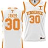 Josiah Jordan James Jersey #30 Tennessee Volunteers NIL College Basketball Lightweight White