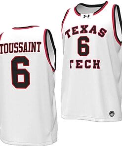 Joe Toussaint Jersey Texas Tech Red Raiders