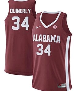 Jahvon Quinerly Jersey Alabama Crimson Tide