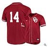 Justin Mitchell Jersey #14 Oklahoma Sooners Baseball NCAA College Red Elite Alumni