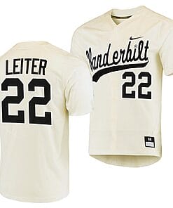 Jack Leiter Jersey Vanderbilt Commodores