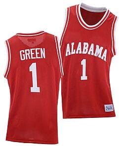 JaMychal Green Jersey Alabama Crimson Tide College Basketball Red Throwback #1