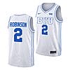 Jaxson Robinson Jersey #2 BYU Cougars College Basketball White