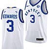 Justin Edwards Jersey #3 Kentucky Wildcats Big Blue Bahamas Limited Basketball White