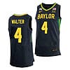 JaKobe Walter Jersey #4 Baylor Bears College Basketball Black