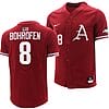 Jace Bohrofen Jersey #8 Arkansas Razorbacks College Baseball Cardinal