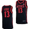 Jaedon LeDee Jersey San Diego State Aztecs College Basketball Black #13