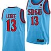 Jaedon LeDee Jersey San Diego State Aztecs College Basketball Blue Alternate #13