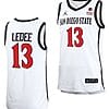 Jaedon LeDee Jersey San Diego State Aztecs College Basketball Home White #13