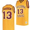 James Harden Jersey Arizona State Sun Devils College Basketball Gold #13
