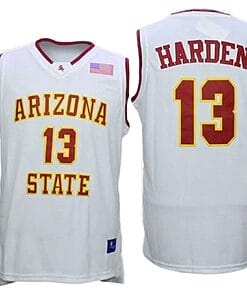 James Harden Jersey Arizona State Sun Devils College Basketball White #13