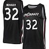 Jarrett Hensley Jersey #32 Cincinnati Bearcats College Basketball Black