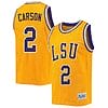 Jasmine Carson Jersey #2 LSU Tigers Basketball 2023 NCAA College Retro Gold