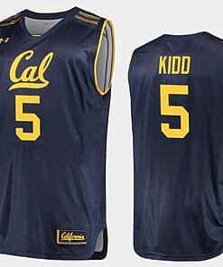 Jason Kidd Jersey #5 California Golden Bears College Basketball Navy