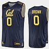 Jaylen Brown Jersey #0 California Golden Bears College Basketball Navy
