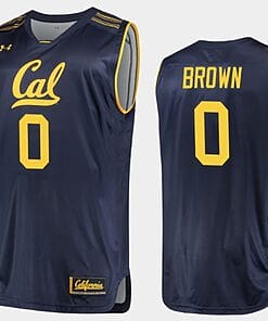 Jaylen Brown Jersey #0 California Golden Bears College Basketball Navy