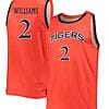 Jaylin Williams Jersey #2 Auburn Tigers College Basketball Orange