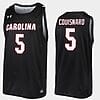 Jermaine Couisnard Jersey #5 South Carolina Gamecocks College Basketball Black Replica