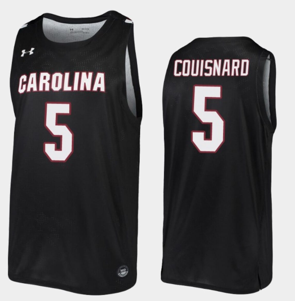 Jermaine Couisnard Jersey #5 South Carolina Gamecocks College Basketball Black Replica