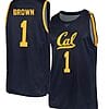 Joel Brown Jersey #1 California Golden Bears College Basketball Navy