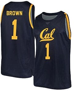 Joel Brown Jersey California Golden Bears