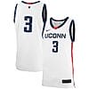 Joey Calcaterra Jersey UConn Huskies College Basketball No Name White #31