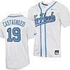Johnny Castagnozzi Jersey #19 North Carolina Tar Heels Baseball White Full-Button
