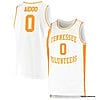 Jonas Aidoo Jersey #0 Tennessee Volunteers College Basketball White