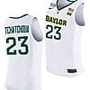 Jonathan Tchamwa Tchatchoua Jersey #23 Baylor Bears College Basketball White